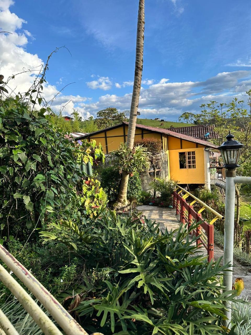 Bed and Breakfast El Refugio Del Colibri Санта-Роса-де-Кабаль Экстерьер фото