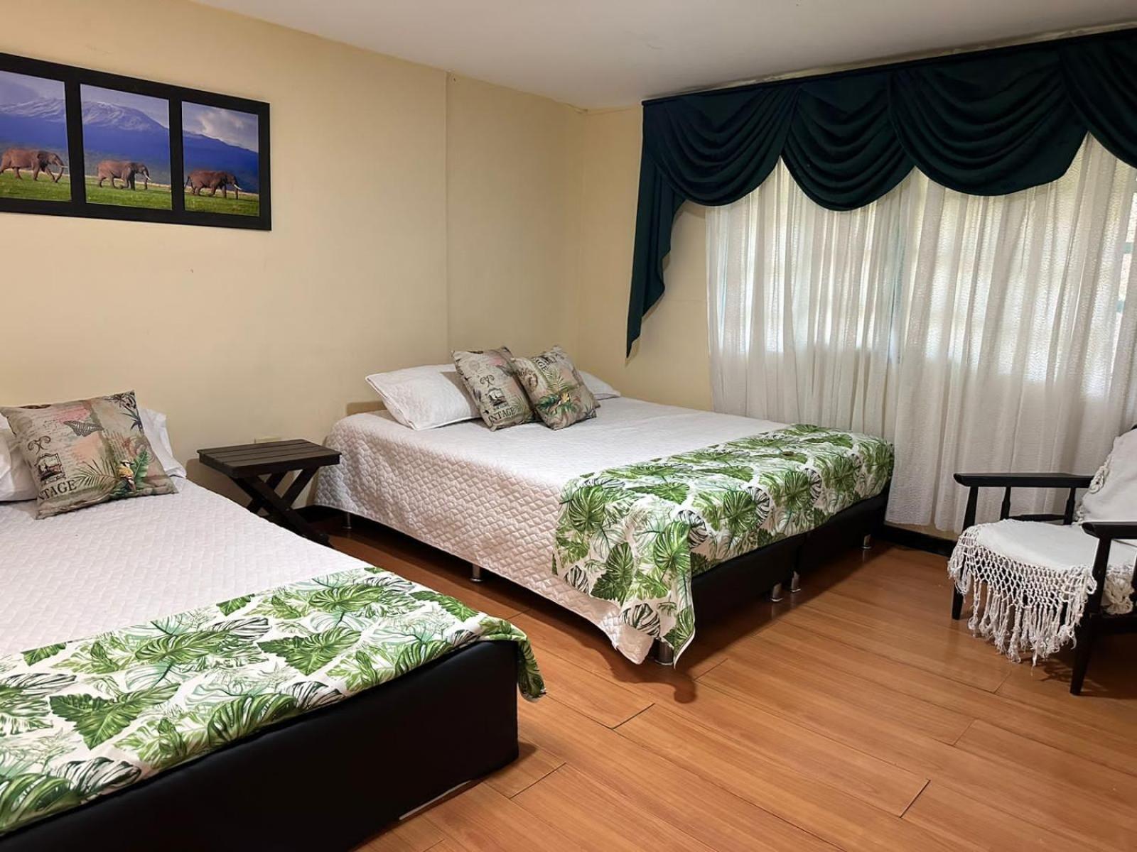 Bed and Breakfast El Refugio Del Colibri Санта-Роса-де-Кабаль Экстерьер фото